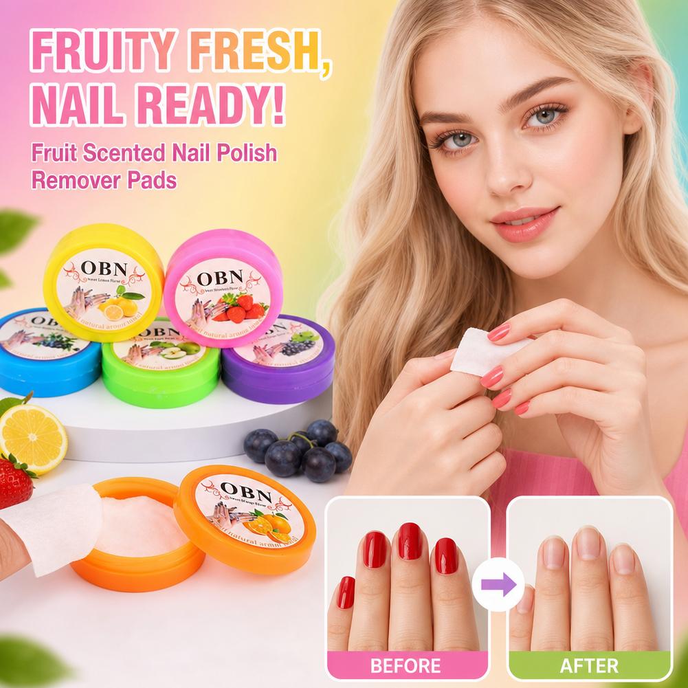 Nail Art Remover - 1/2/3箱入りネイルリムーバータオルワイプ マニキュア用フルーツ香りタオル 糸くずの出ないウェットワイプ ネイルアート用クリーンコットンペーパー 美容サロン用