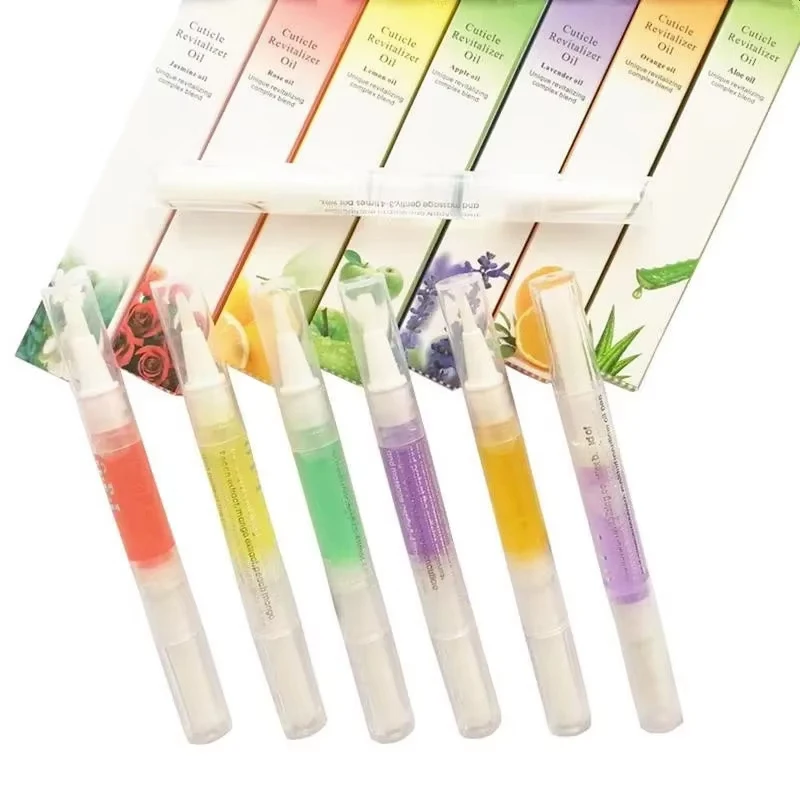 Cuticle Oil Pen - ネイルキューティクルオイルペン,美容と健康のための,マニキュアのための栄養オイル,フィンガーケアツール,ネイルトリートメント,5ml
