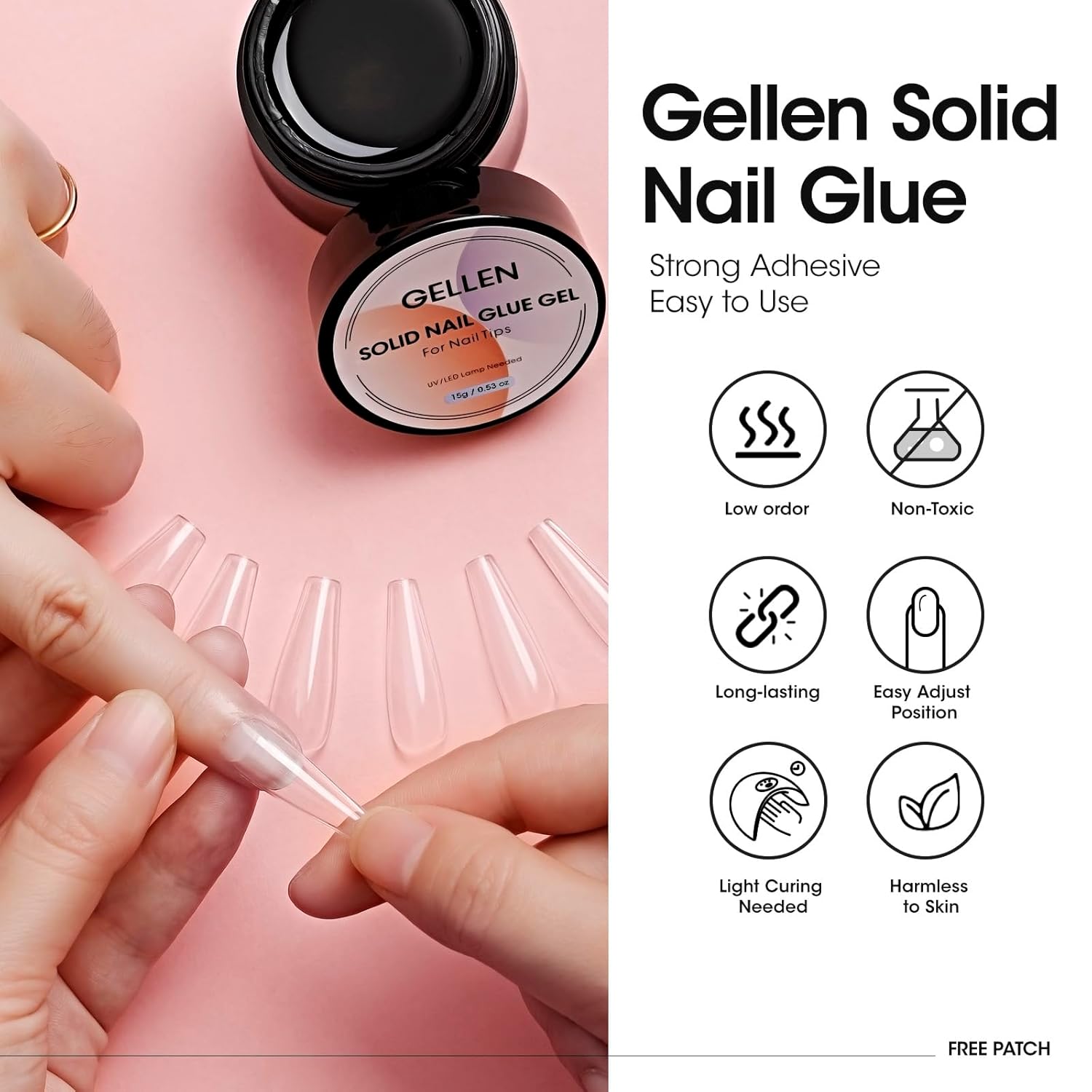 GELLEN ネイルソリッドグルービルダー クリア強化ジェル - Nail Art Ombre のレビューと価格