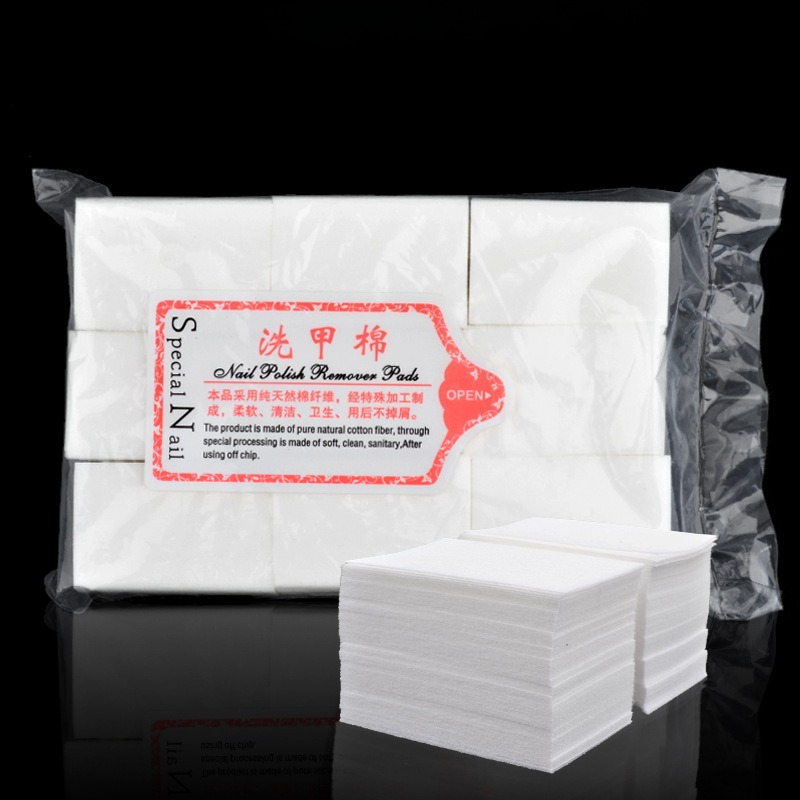 1000枚入り使い捨てネイルポリッシュリムーバーパッド、硬め - Nail Art Remover のレビューと価格