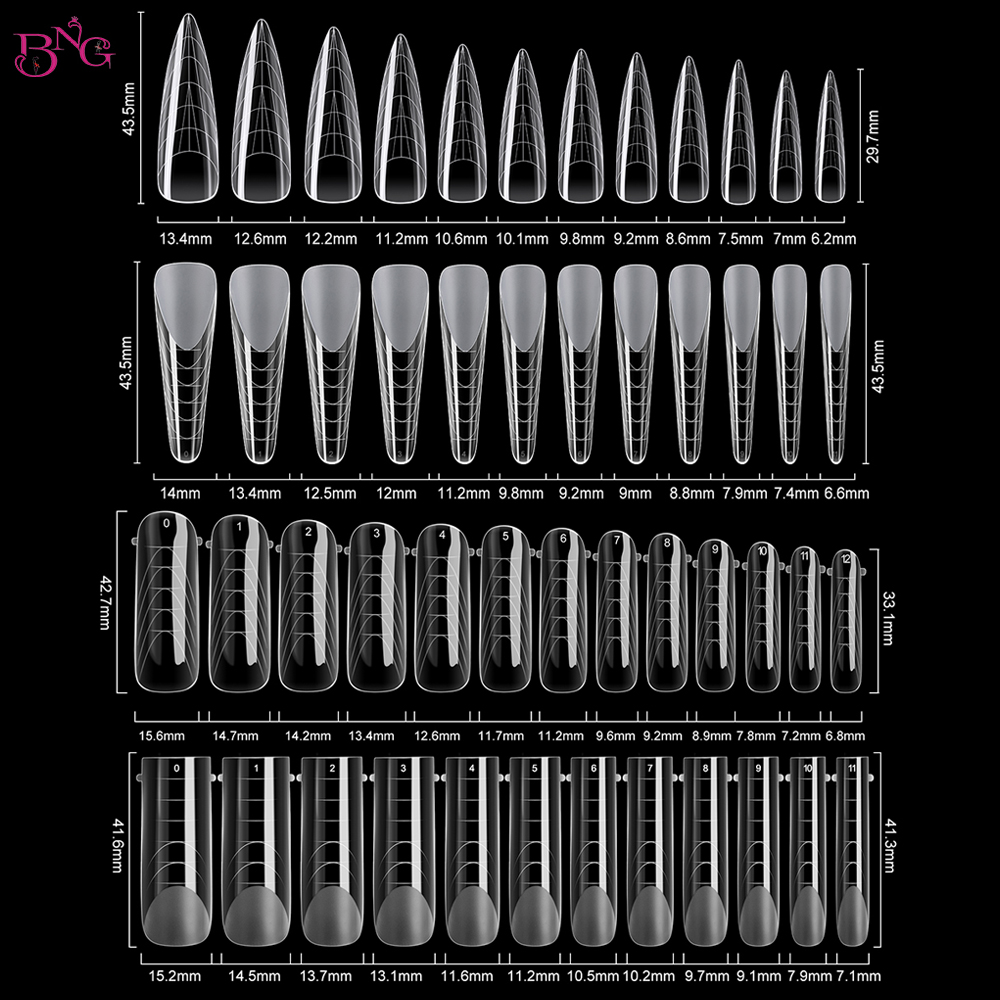 BNG 146 個デュアルフォームネイルモールドフォームフレ - Polygel Nail Kit のレビューと価格
