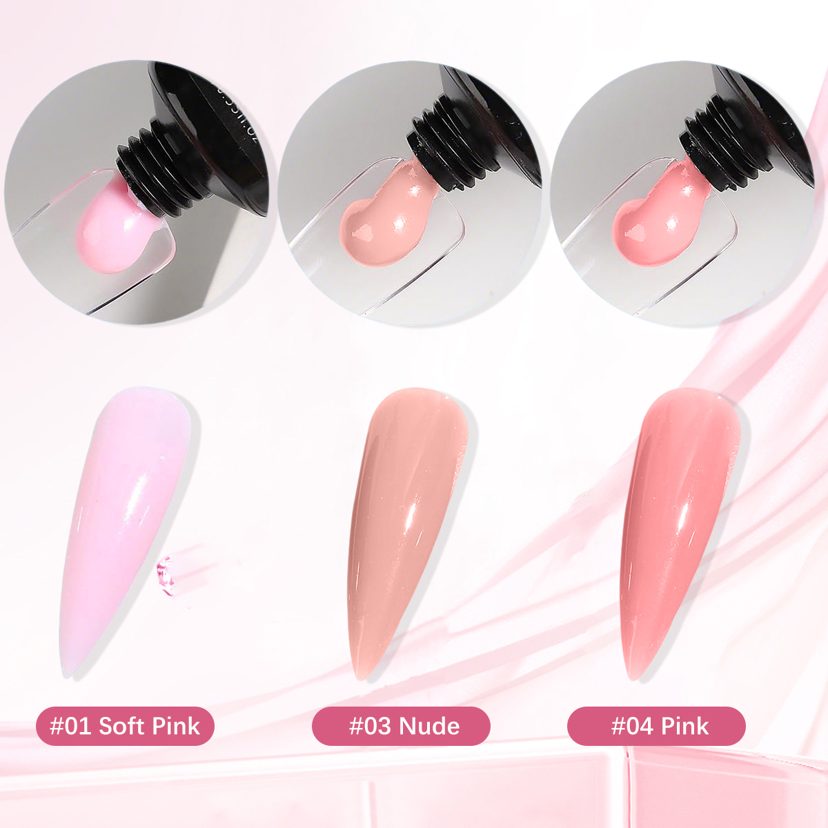 Duolingdai 4色ポリネイルエクステンションジェル+ - Polygel Nail Kit のレビューと価格