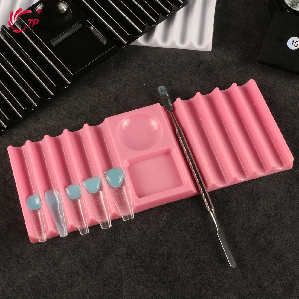 TPデュアルフォームホルダー プラスチック製ペンスタンド ネ - Nail Art Ombre のレビューと価格