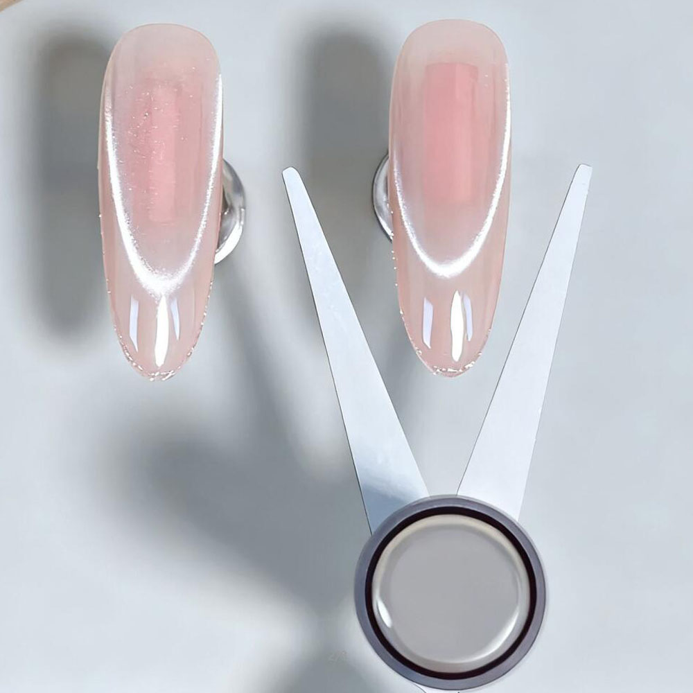 3D両頭ネイルフレンチシェイプ強力キャットアイマグネットネイ - Nail Art Full Color のレビューと価格