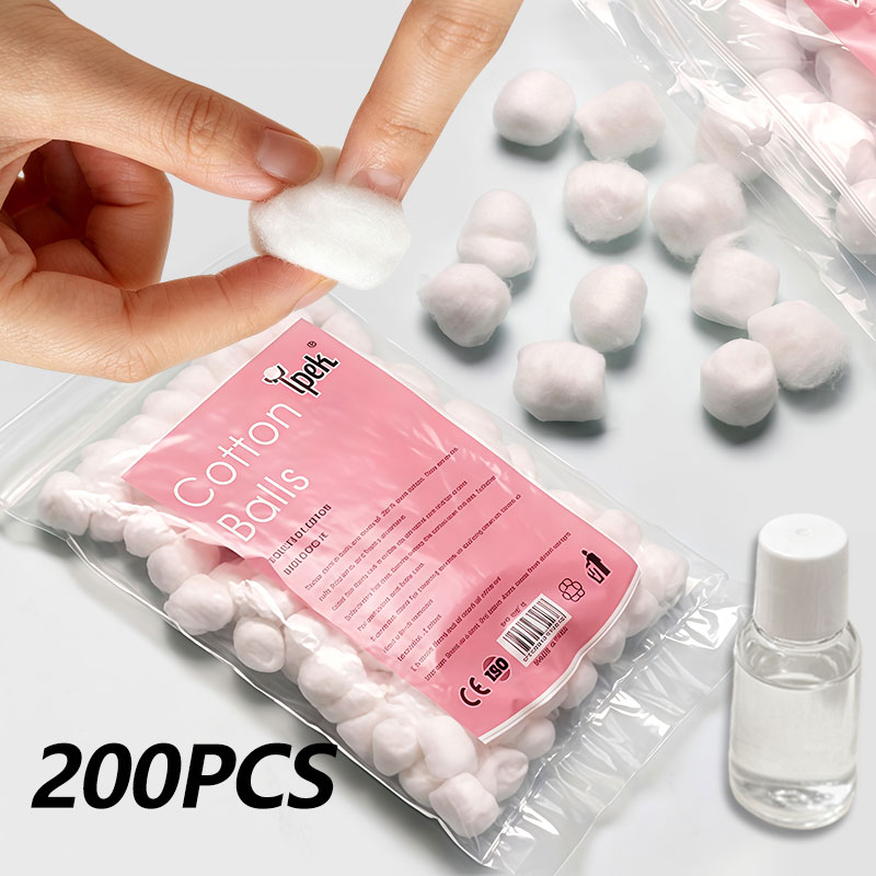 ネイルポリッシュリムーバーコットンボール糸くずの出ないネイル - Nail Art Remover のレビューと価格