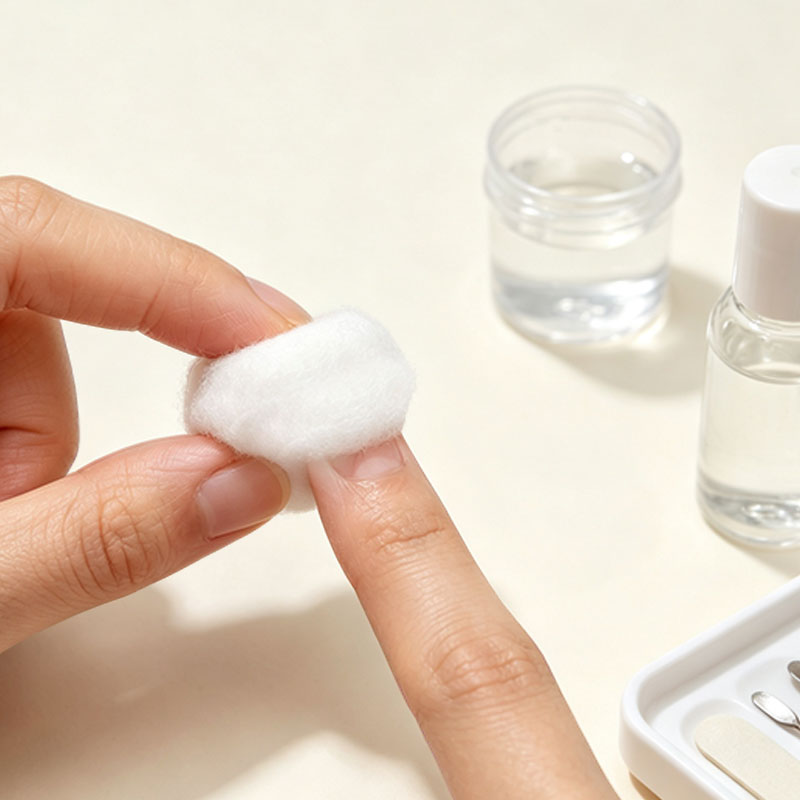 ネイルポリッシュリムーバーコットンボール糸くずの出ないネイル - Nail Art Remover のレビューと価格