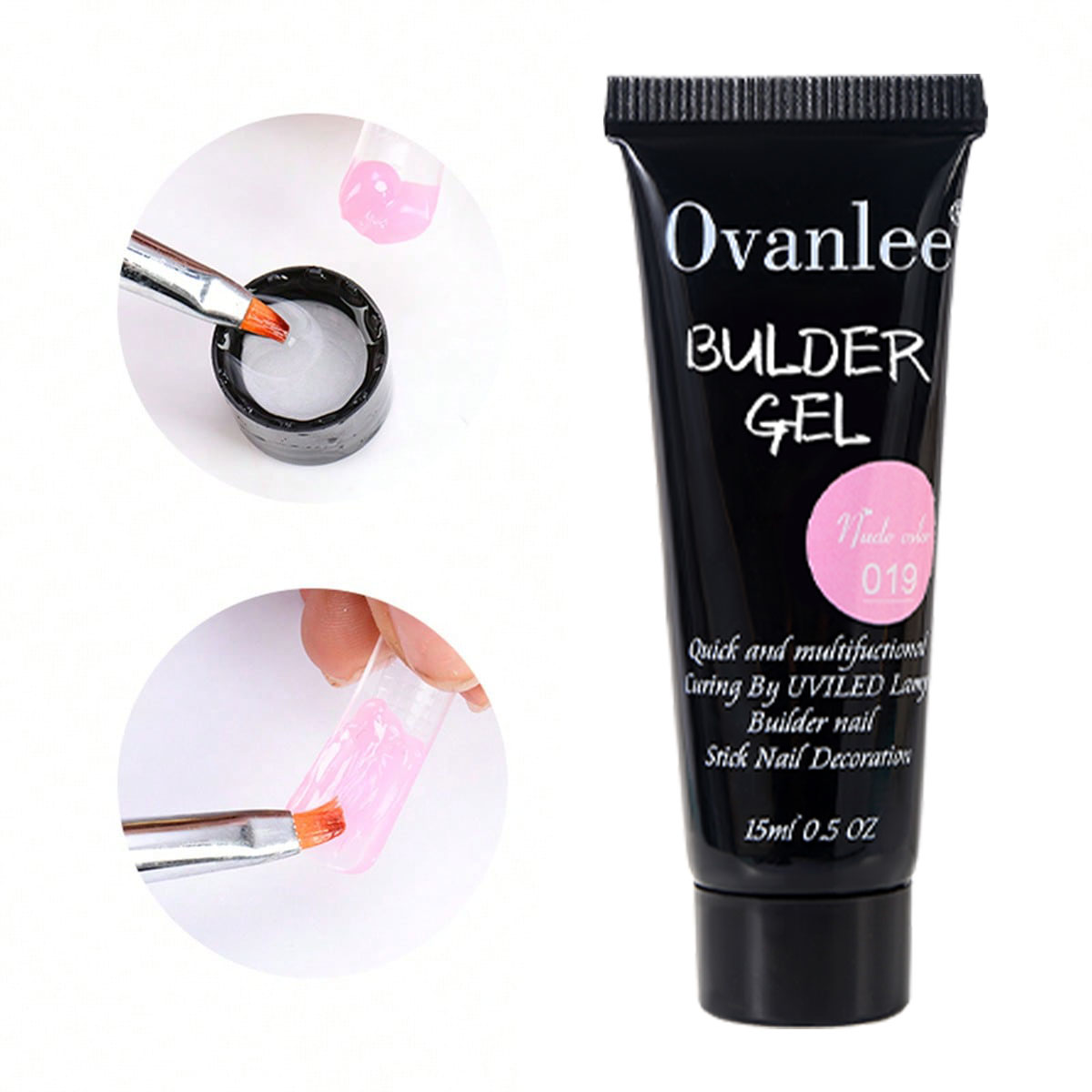 オバンリー 18ピース ネイルビルダージェルキット – フォ - Polygel Nail Kit のレビューと価格
