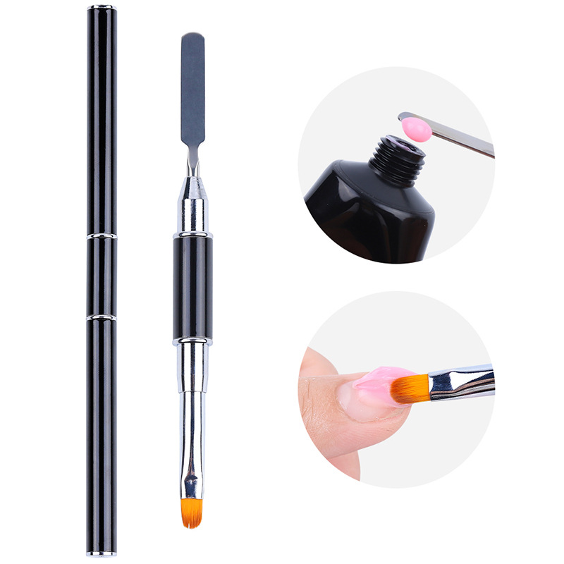 ポリゲルキット,偽のネイルとブラシ,5個のクリップ付きエクス - Polygel Nail Kit のレビューと価格