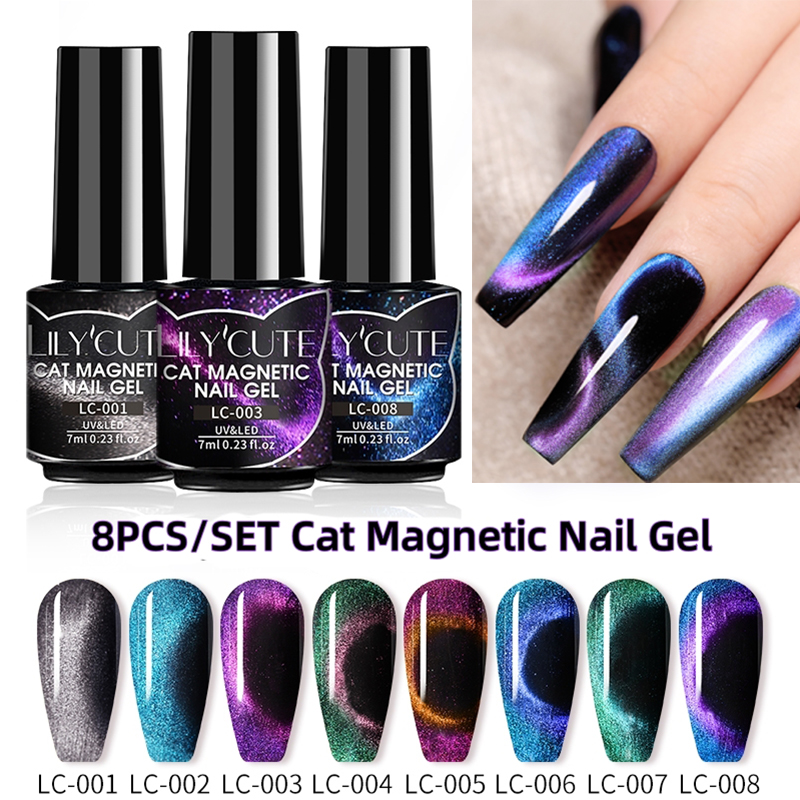 LILYCUTE 7ML 9D 星空レインボーギャラクシーキ - Nail Art Rainbow のレビューと価格