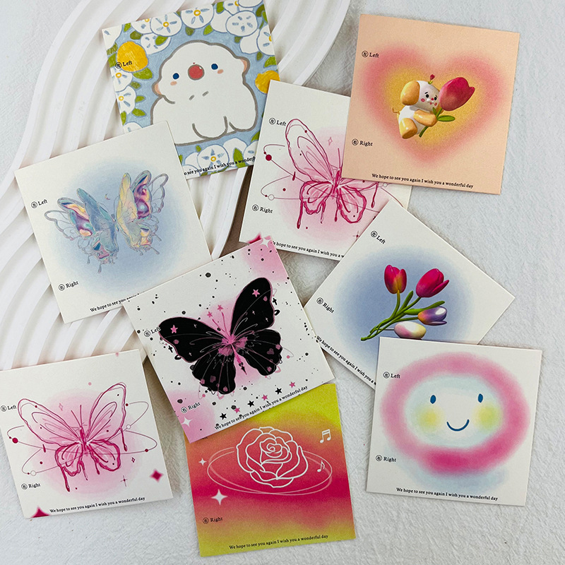 50枚入り 6.5x6.5cm 8x8cm 付け爪用段ボール - Nail Art Viral のレビューと価格