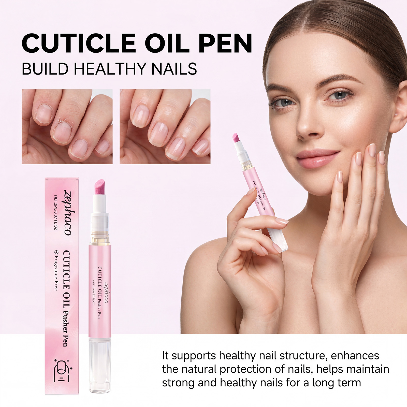 キューティクルオイルプッシャーペン 無香料 スポンジチップ  - Cuticle Oil Pen のレビューと価格