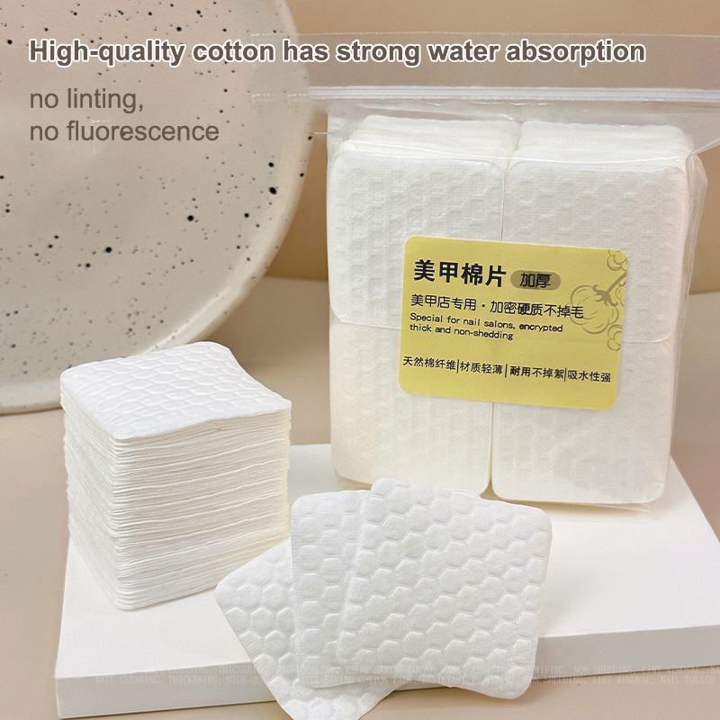 200/500 個肥厚職業綿パッドネイルワイプ糸くずの出ない - Nail Art Remover のレビューと価格