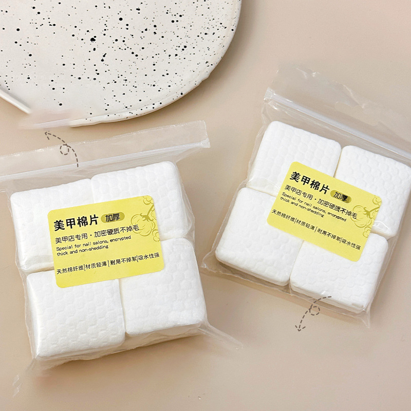 200/500 個肥厚職業綿パッドネイルワイプ糸くずの出ない - Nail Art Remover のレビューと価格