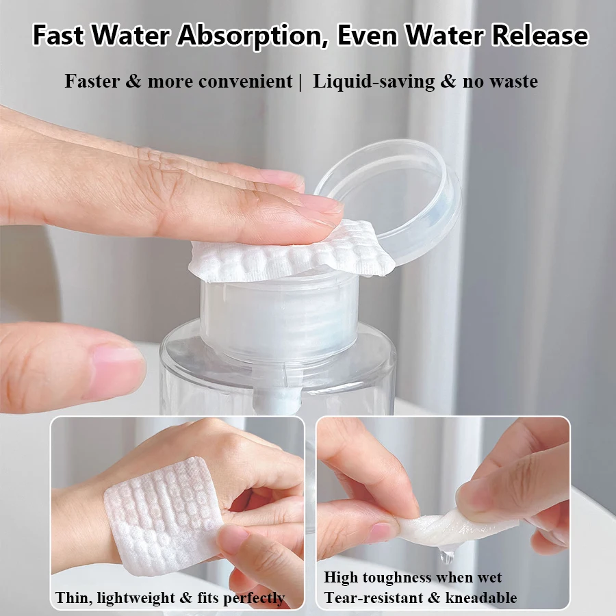 200枚入り糸くずの出ないネイルワイプ、耐久性のあるネイルク - Nail Art Remover のレビューと価格
