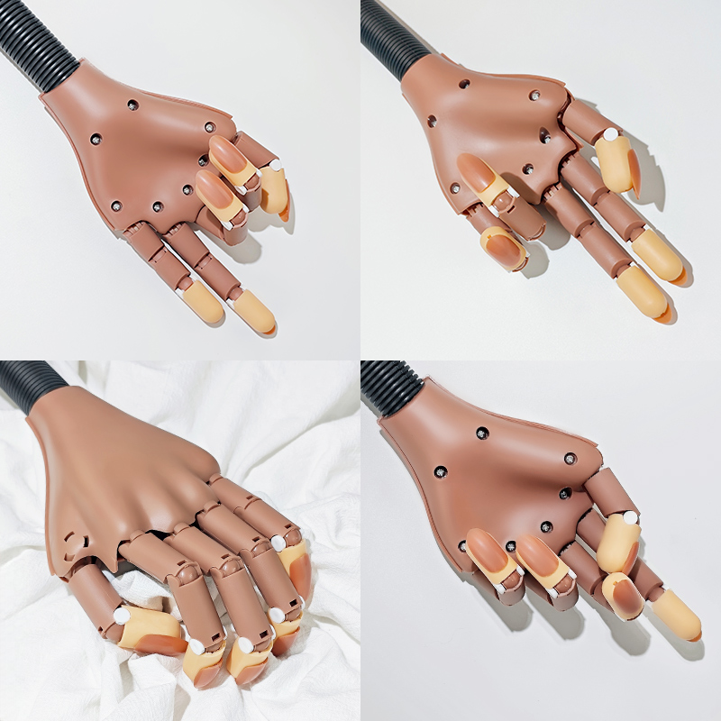 ネイル練習用ハンド 可動パーツ チップ アート用品 ツール  - Nail Art Viral のレビューと価格