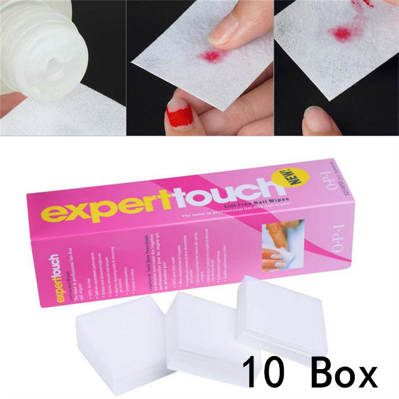 プロ仕様のネイルワイピングコットンパッド - 糸くずの出ない - Nail Art Remover のレビューと価格