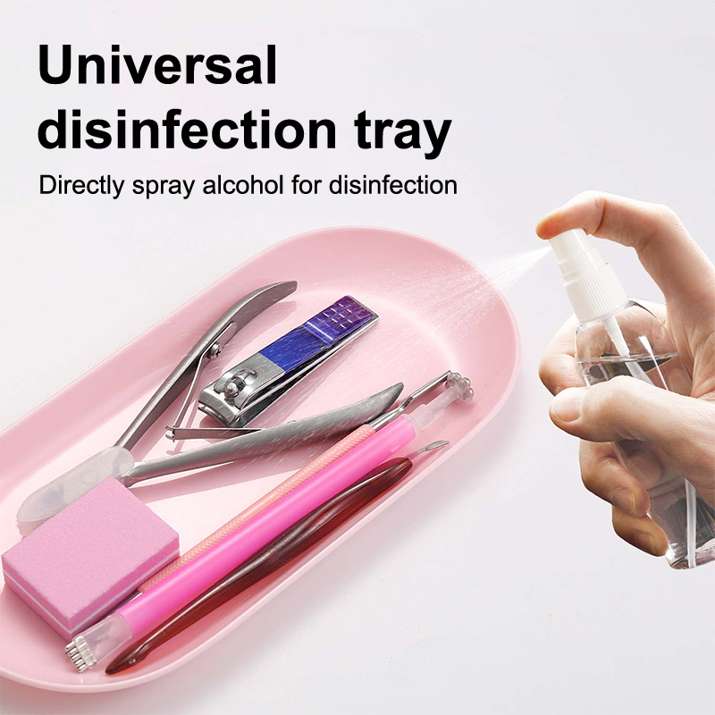 プラスチック製化粧品収納トレイ ネイルアート用品プレート ネ - Nail Art Oval のレビューと価格