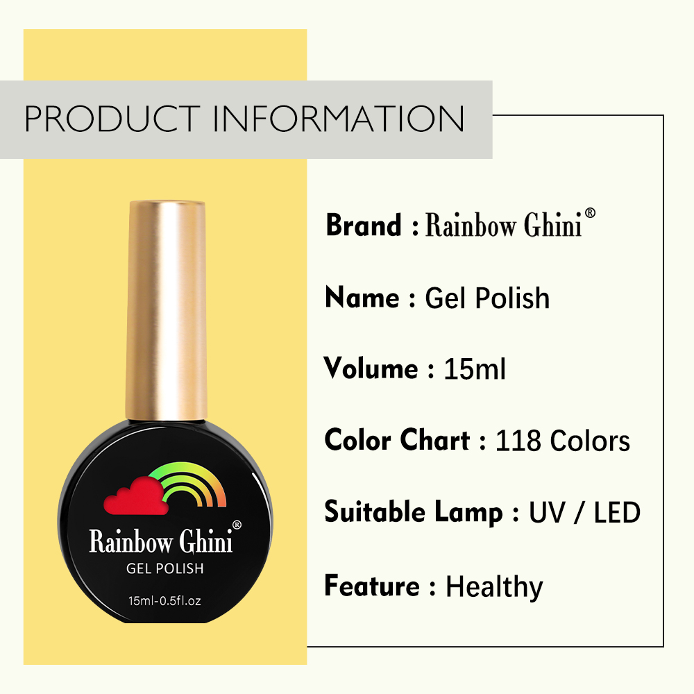 RG 15ml HEMAフリー グリッターソリッドUV LE - Nail Art Rainbow のレビューと価格